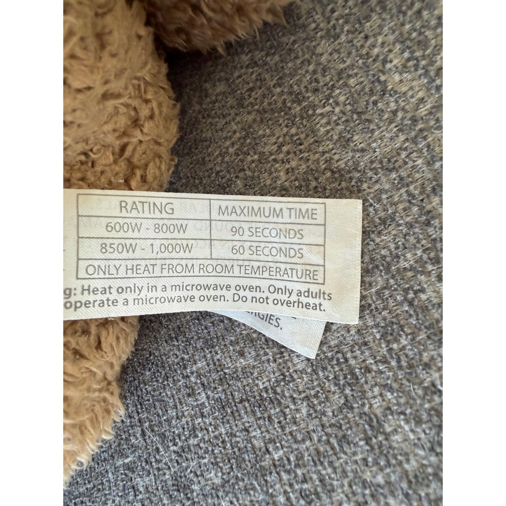 Warm & Cozy Sloth Plush Set Microwavable Lavender Scented & Vibrating Sloth - Picture 5 of 7